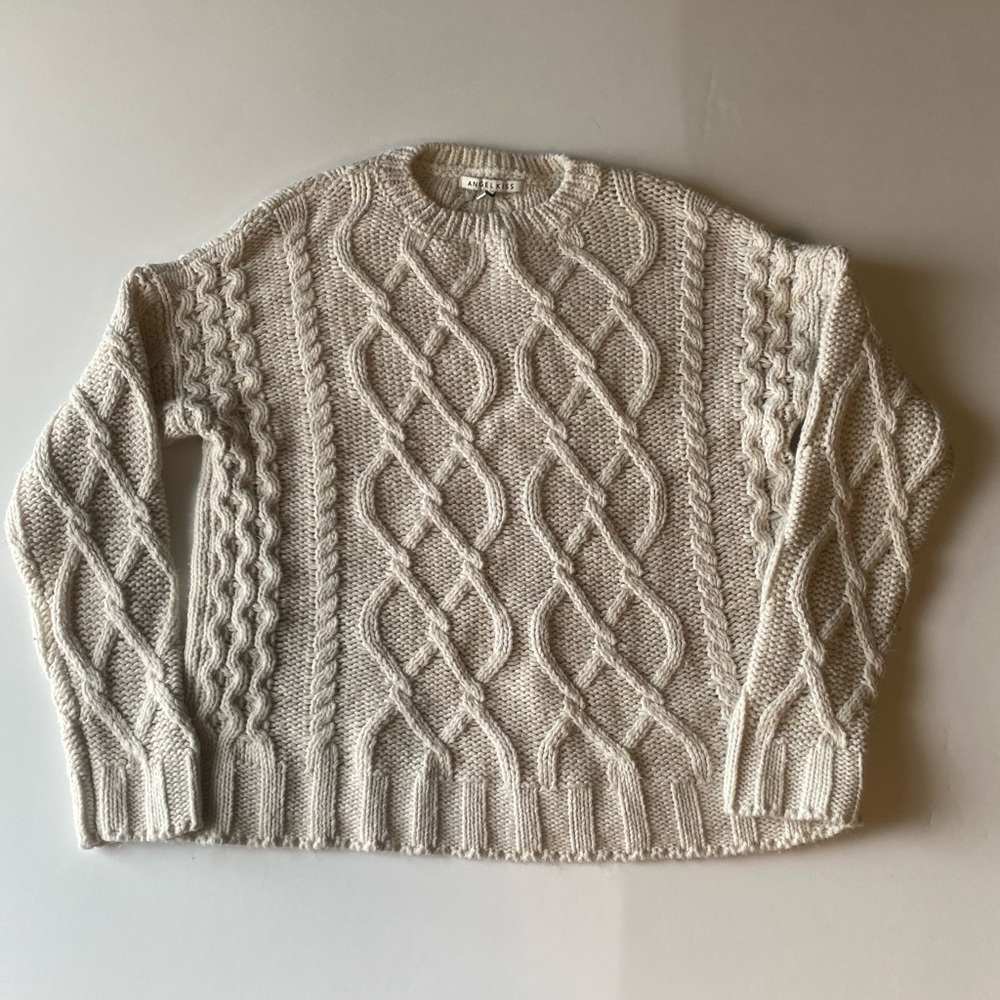 Cable Knit Fisherman Sweater
